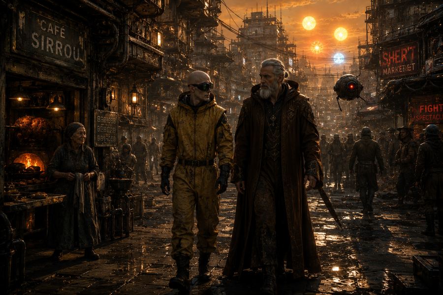 Кафе «Sirrou». Эрч знает про этот город больше, чем сам город